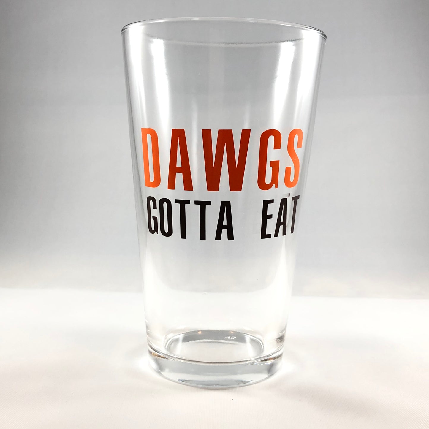 DAWGS GOTTA EAT Pint Glass