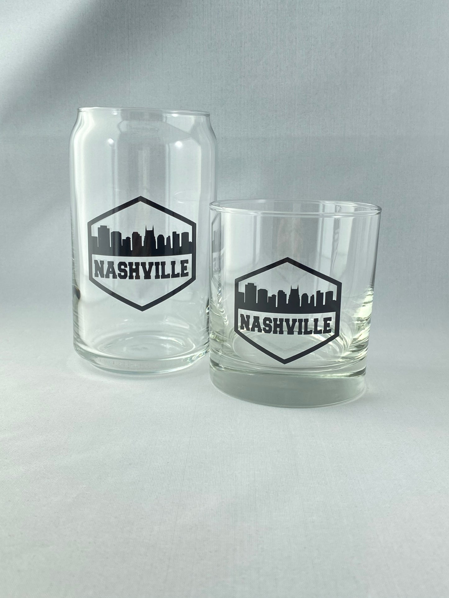 Nashville Hexagon Short Glass