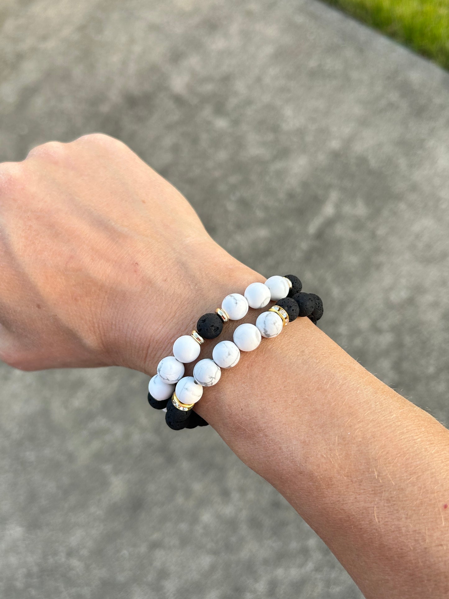 How lite and Lava Stone Bracelet