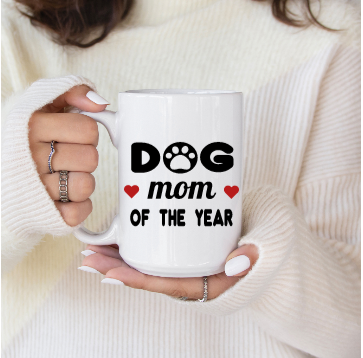 Dog Mom of the Year Coffee Mug