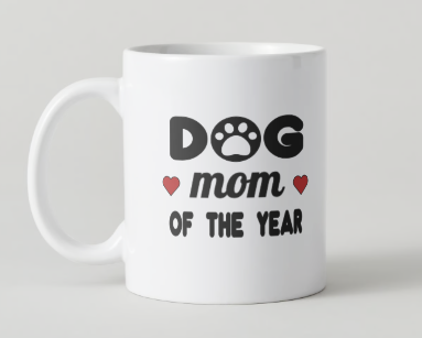 Dog Mom of the Year Coffee Mug