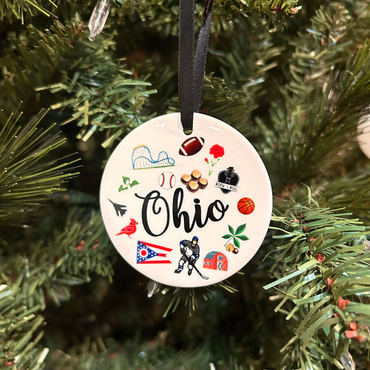 Ohio Ornament