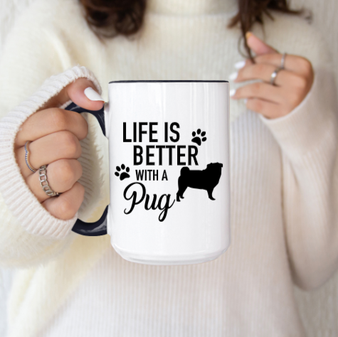 Pug Coffee Mug