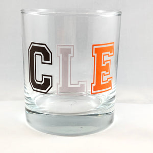 Cleveland Browns CLE High Ball Glass