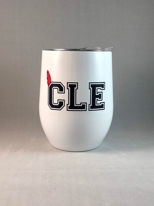 CLE Cleveland Wine Tumbler