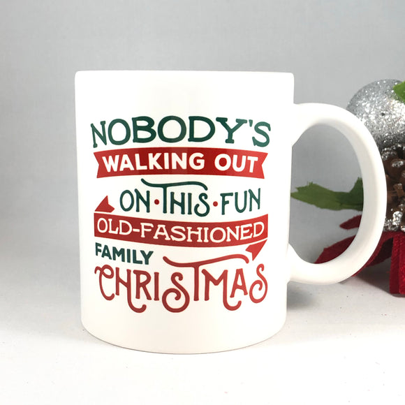 Fun Old Fashioned Christmas Coffee Mug