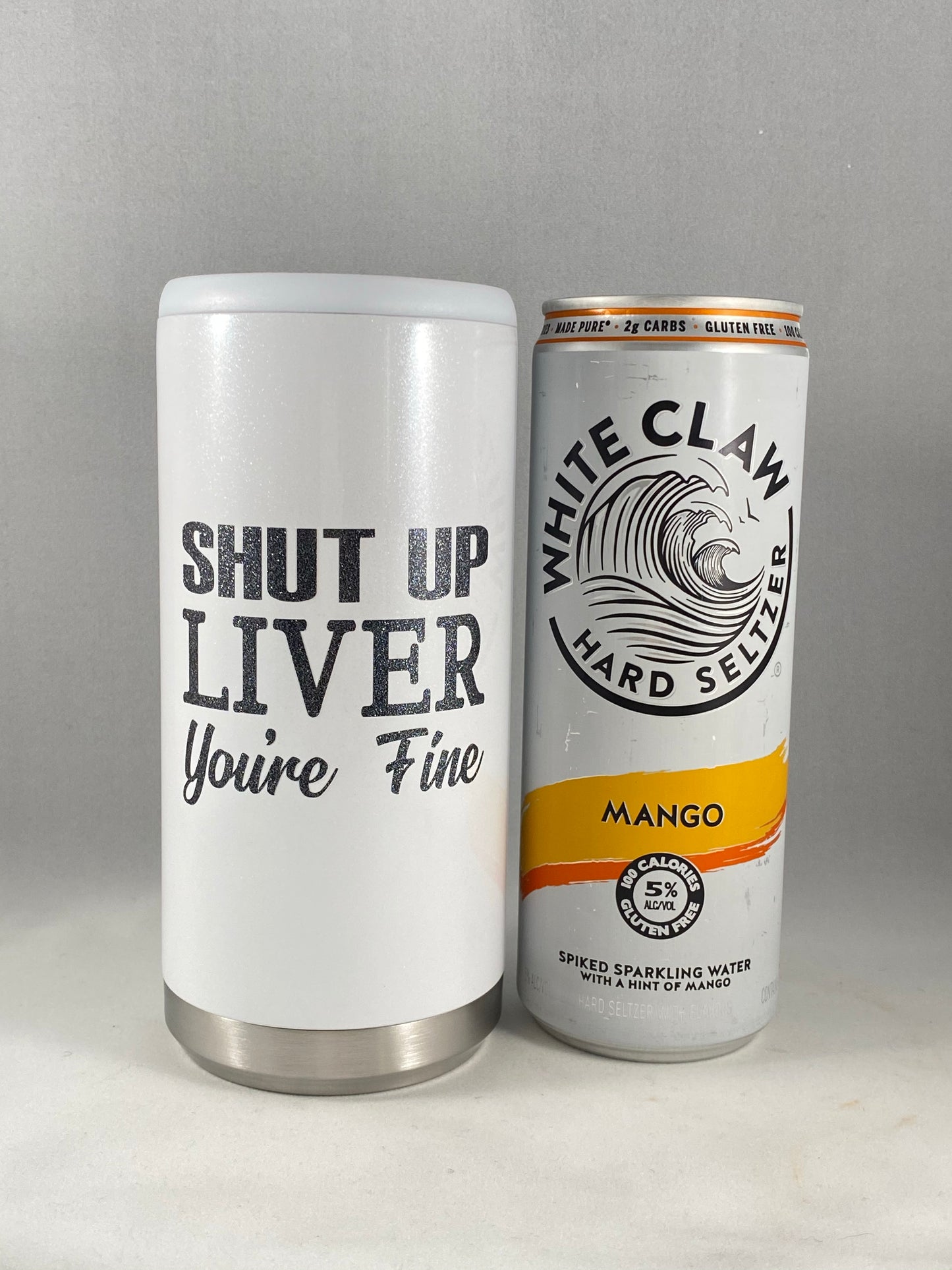 Shut Up Liver Skinny Can Cooler