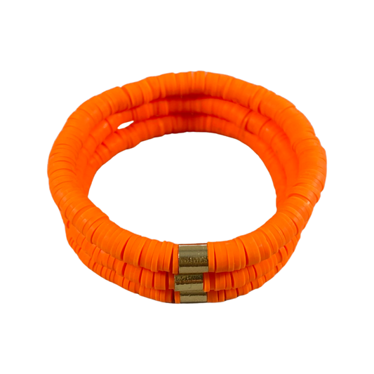 Orange Stretch Bracelet