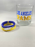 LA Rams Whiskey Glass