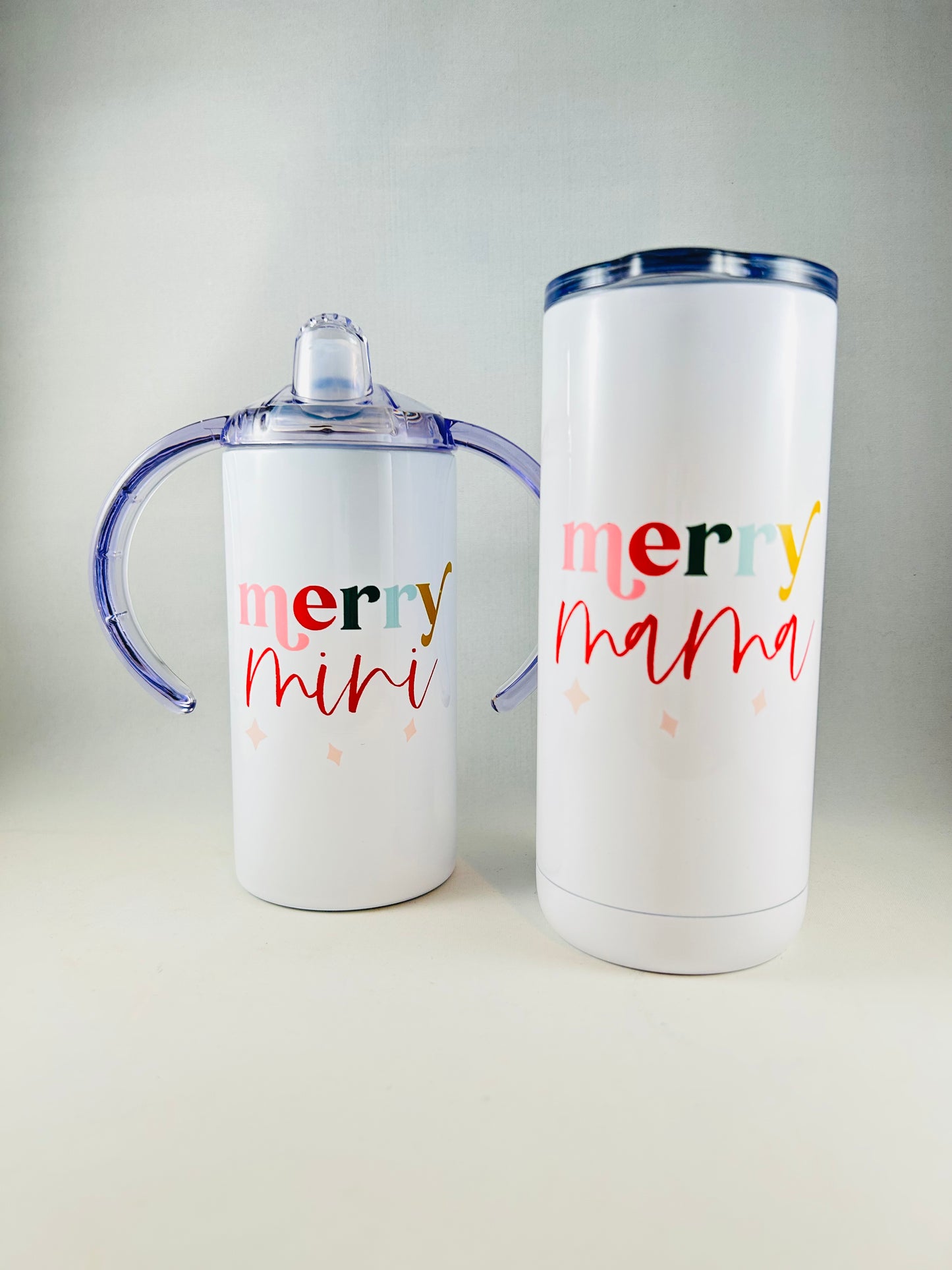 Merry Mama and Merry Mini Tumblers