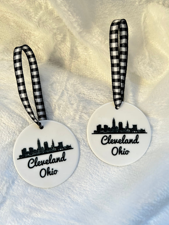 Cleveland Ceramic Ornament