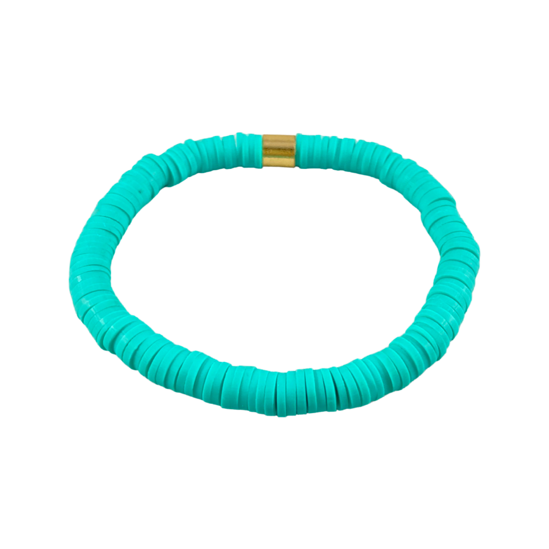 Teal Stretch Bracelet