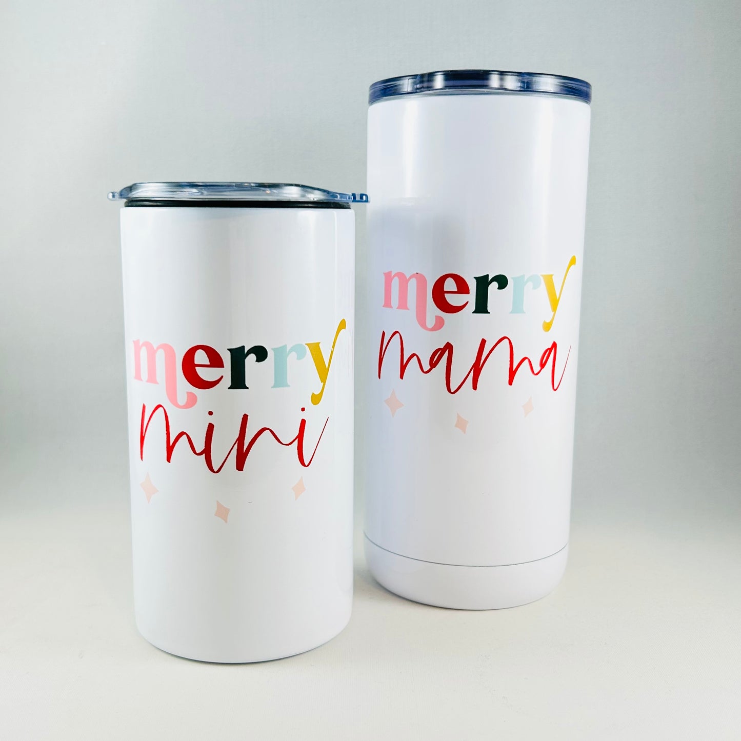 Merry Mama and Merry Mini Tumblers