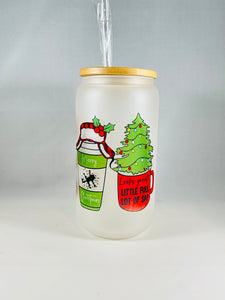 Christmas Vacation Frosted Glass