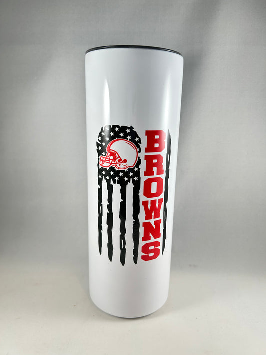 Browns Tall Tumbler