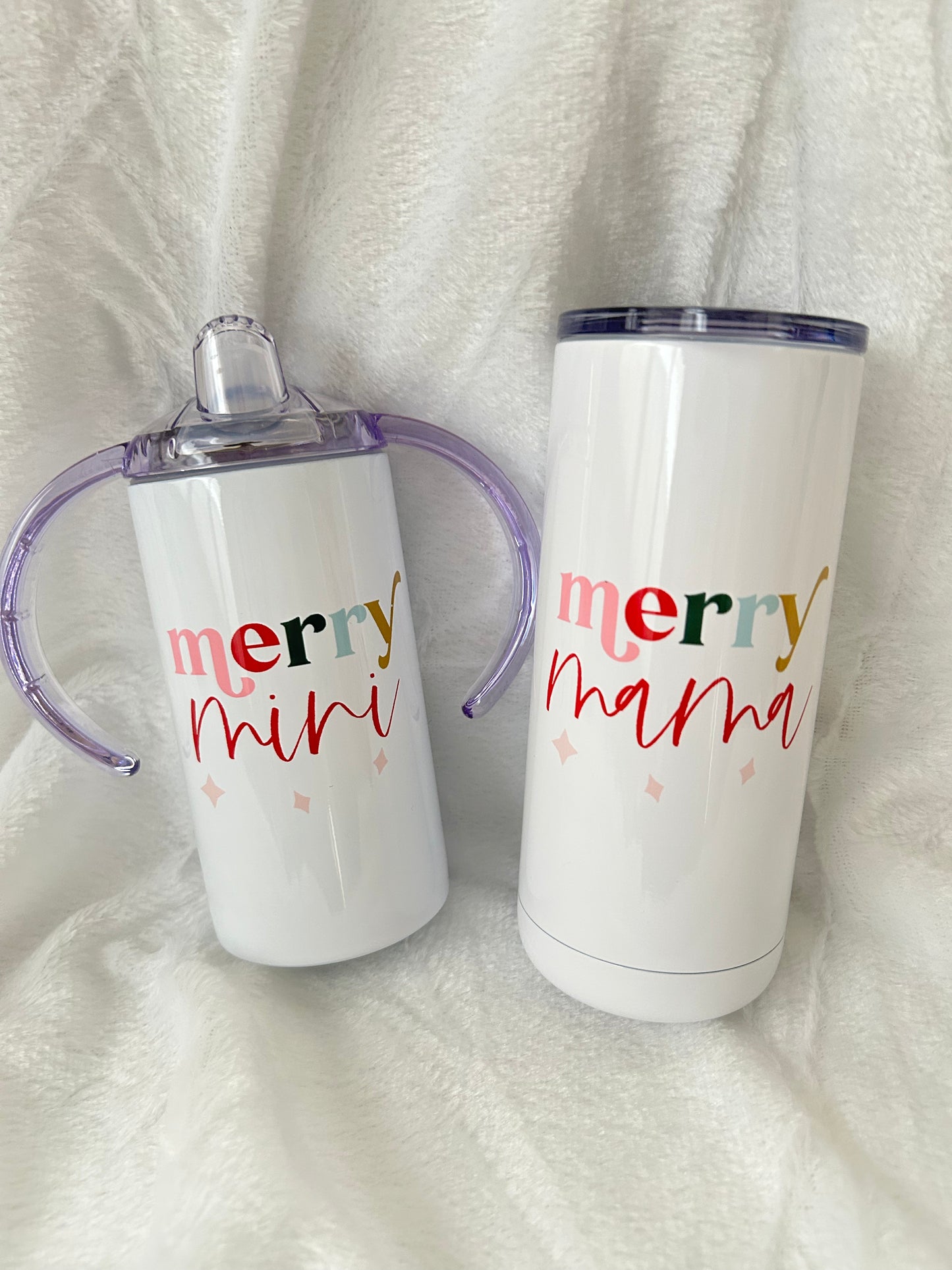 Merry Mama and Merry Mini Tumblers