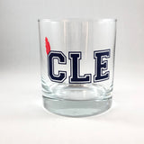 CLE Cleveland Indians Tumbler/Indians Glass/Cleveland Indians Gifts